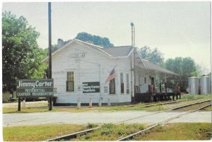 Campaign Headquarters for Jimmy Carter Former US President Plains Georgia 4 by 6