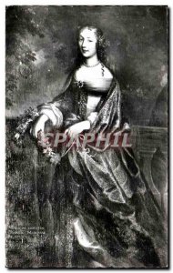 Old Postcard Vitre Chateau Des Rochers Portrait of the Marquise de Sevigne