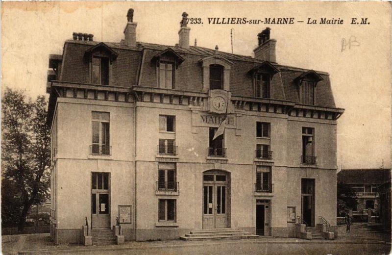 CPA VILLIERS-sur-MARNE La Mairie (616924)