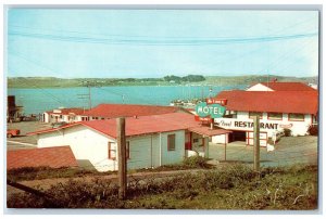 Tides Motel Sea Food Restaurant Bodega Bay Fishing Port California Postcard