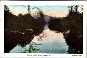 Postcard WATER SCENE Canaan New Hampshire NH AM6268