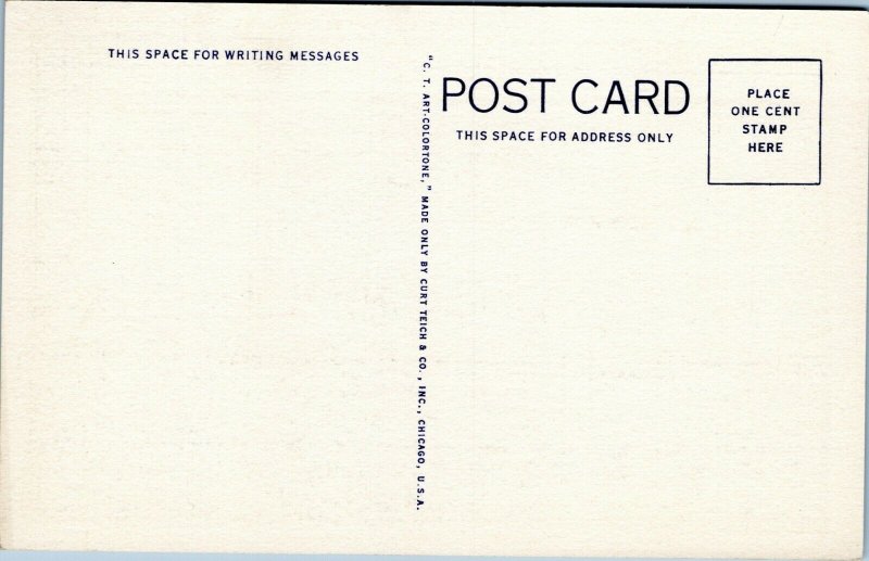 postcard Texas - Evening Scene on Corpus Christi Bay - sailboat