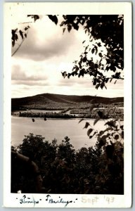 RPPC Lake Louise, Boyne Falls, Michigan - Postcard 