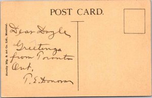 Postcard HOTEL SCENE Toronto Ontario ON AK6621