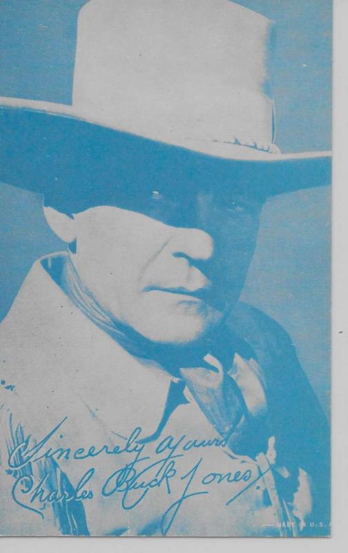 Charles Buck Jones American actor arcade card blank back antique pc Z19252