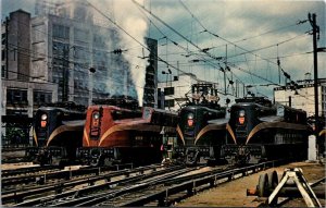 Trains Pennsylvania Railroad GG1 Electric Locomotives