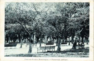 CPA Fort de France Promenade publique MARTINIQUE (872288)