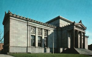 Sayles Public Library Pawtucket Rhode Island R.I. Vintage Postcard