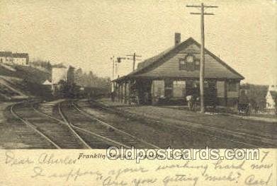 Franklin, Station, Franklin, NH, New Hampshire, USA Train Railroad Station De...