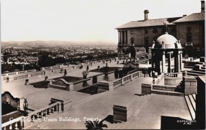 South Africa Central Court Union Building Pretoria Vintage RPPC C079