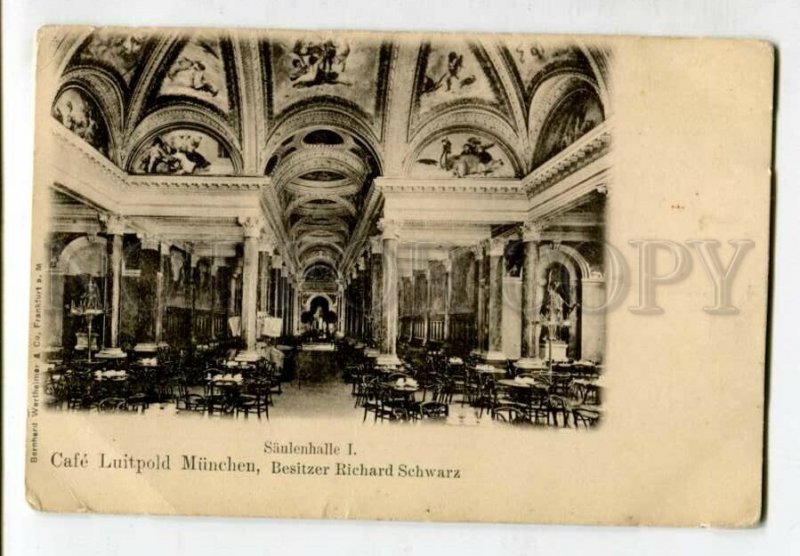 3130243 Germany MUNCHEN Cafe Luitpold Besitzer Richard Schwarz