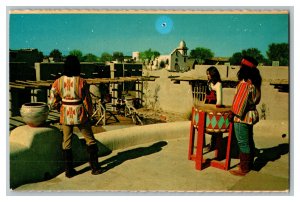 Tigua Indian Pueblo El Paso Texas Vintage Standard View Postcard