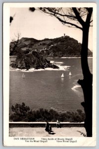 RPPC San Sebastian  Spain   Real Photo Postcard