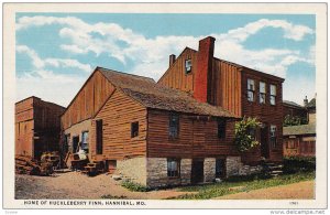 Home Of Huckleberry Finn, HANNIBAL, Missouri, 1930-1940s