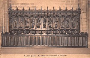 Geneve, Les Stalels de la cathedrale de St Pierre Switzerland Unused 