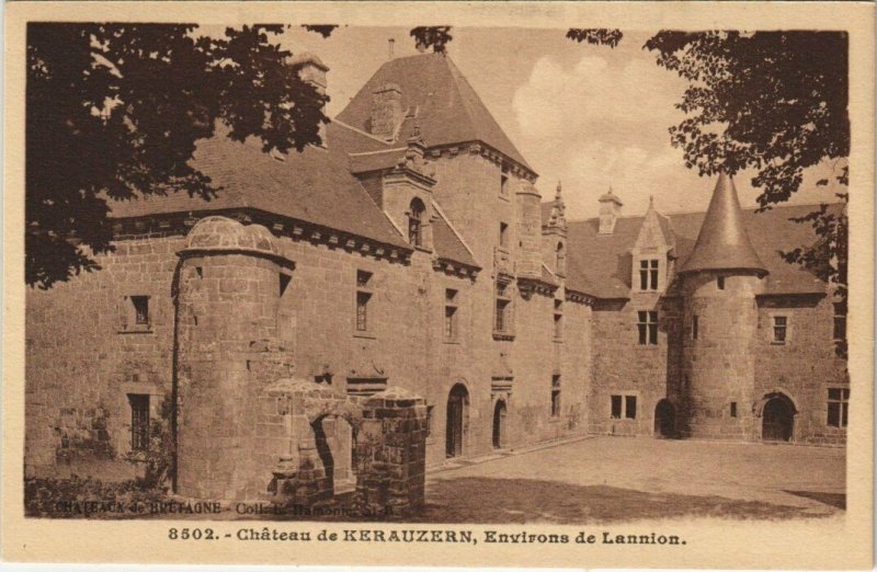 CPA Chateau de Kerauzern Env. de Lannion (143922)
