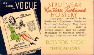 Postcard Strutwear ReeVerse Fashioned Hosiery at Boston Store in Tempe, Arizona