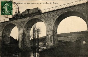 CPA AK LANGOGNE (Cure d'air Alt. 912 m) - Pont des Brasses (292329)