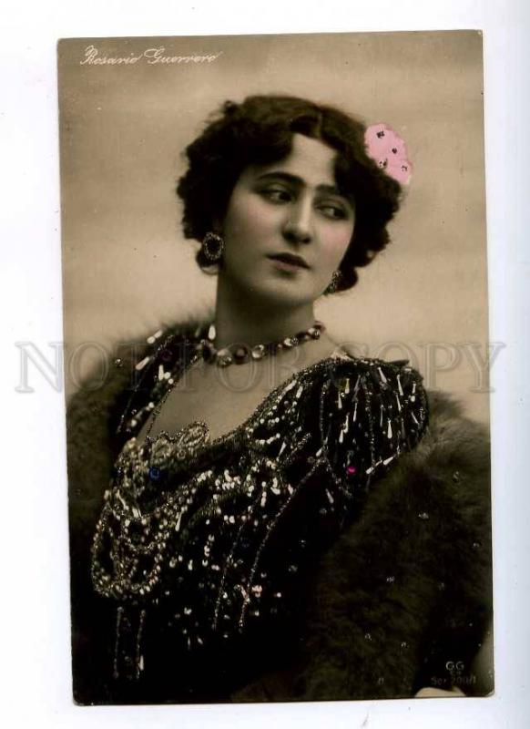 193305 Rosario GUERRERO Spanish DANCER pantomimist PHOTO old