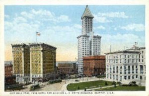 City Hall - Seattle, Washington WA Postcard