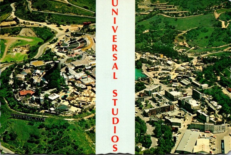 California Universal City Aerial View Universal Studios