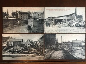 Lot of 24 Postcards Flood Aftermath, Erie, PA Unposted No Duplicates