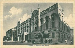 09566 - vintage postcard - city drills: post palace-