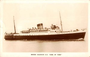 British Railways S.S. Duke of York passenger ship real photo pc ZD549944