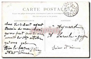 Old Postcard Paris's Rue de Rivoli Statue of Jeanne d & # 39Arc