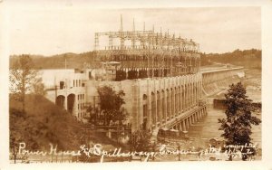 LP84 Conowingo Maryland  Dam Steel Bridge      RPPC  Postcard