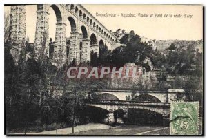 Old Postcard Aqueduct Roquefavour