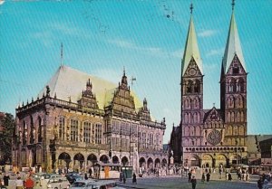 Germany Bremen Rathaus und Dom