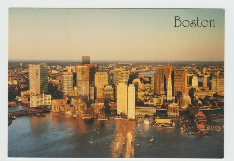 Boston Massachusetts USA Early Morning Postcard