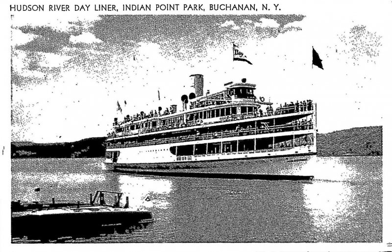 New York Buchanan Indian Point Park Hudson River Day Liner