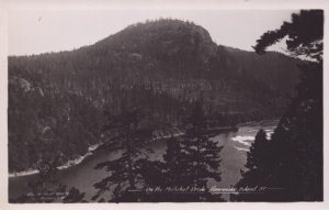 RPPC Real Photo Postcard - On the Malahat Drive - Vancouver Island BC