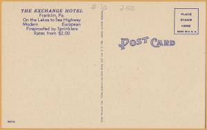 Franklin, PA., The Exchange Hotel - 