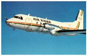 Air Niger 5U BAS Airplane Postcard