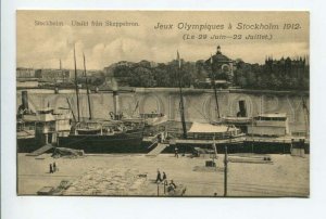 426082 SWEDEN Stockholm 1912 year Summer Olympics Utsikt fran Skeppsbron