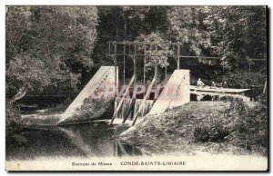 Old Postcard Condé-Sainte-Libiaire surroundings Meaux