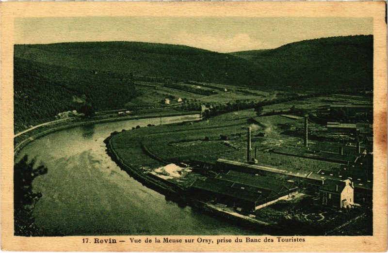 CPA Revin - Vue de la Meuse sur Orsy, prise du Banc des Touristes (113021)