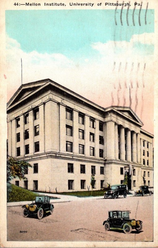 Pennsylvania Pittsburgh Mellon Institute 1928
