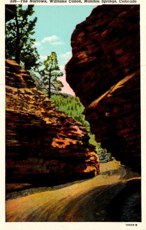 Colorado Manitou Springs Williams Canon The Narrows