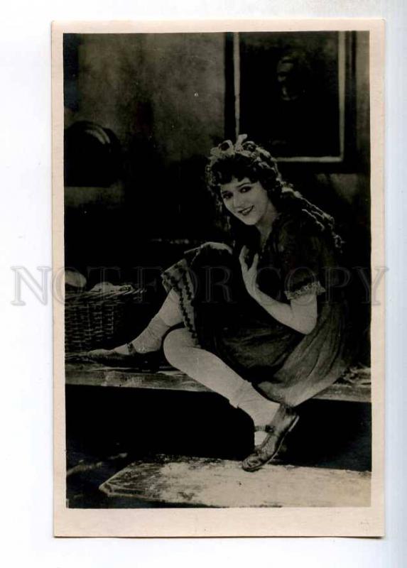 243507 Mary PICKFORD MOVIE Oscar ACTRESS Cinderella Old PHOTO