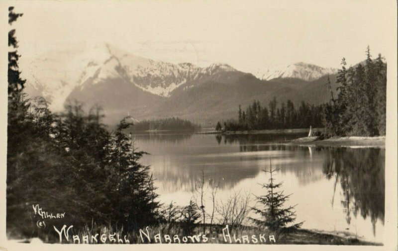 RP:  WRANGEL Narrows , Alaska , 1937 ; Channel