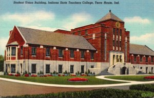 Indiana Terre Haute Student Union Building Indiana State Teachers College Cur...