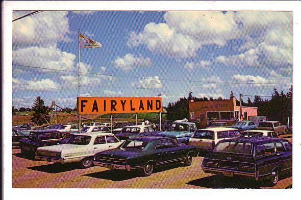 Fairyland, Cape Borden, Charlottetown, Prince Edward Island, 50's Cars