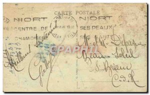 Old Postcard Niort L & # 39Hotel Town
