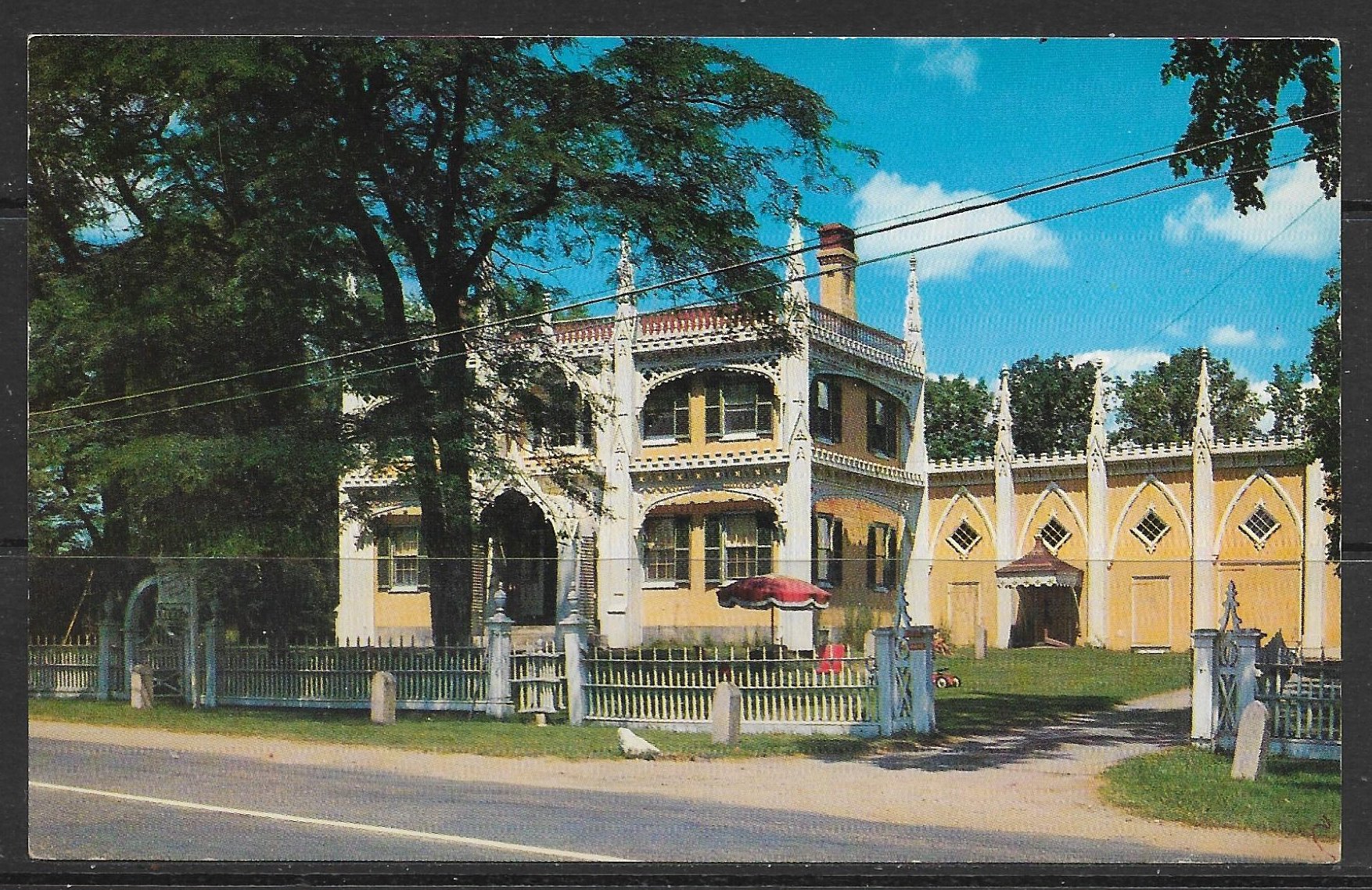 Maine Kennebunk Wedding Cake House Me 212 Hippostcard