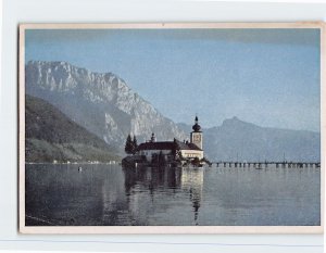 Postcard Schloss Ort, Gmunden, Austria