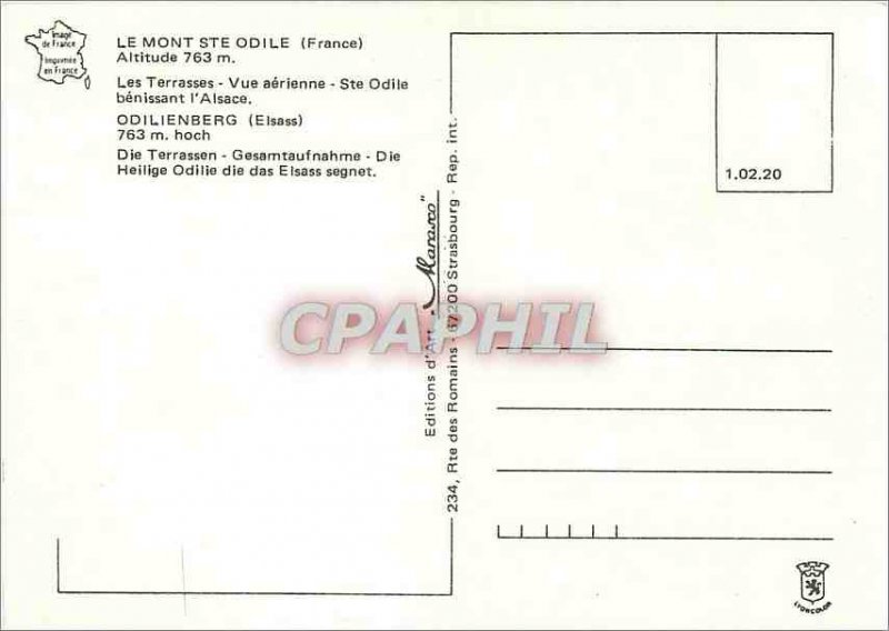 Modern Postcard Mont Sainte Odile